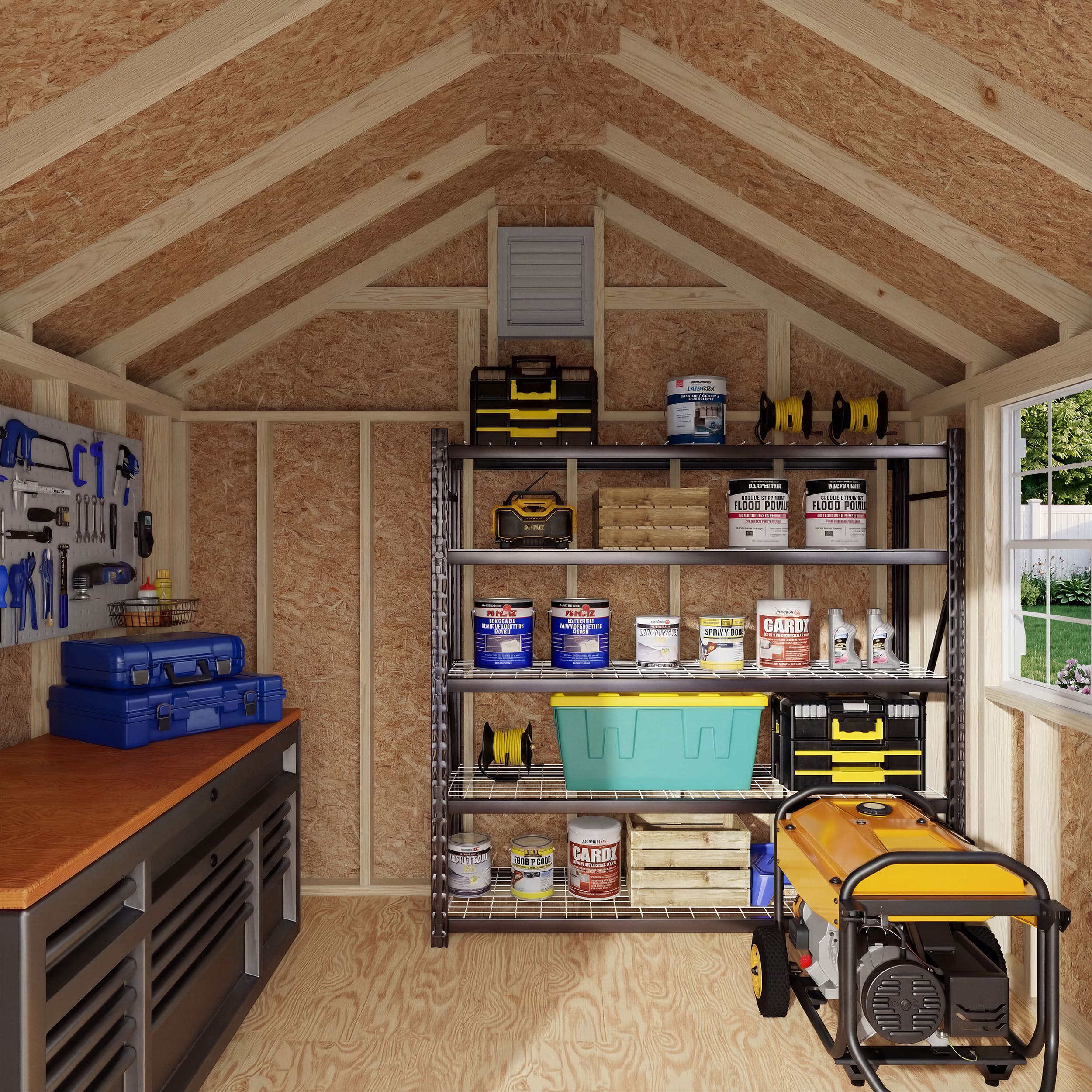 Colonial Williamsburg Shed