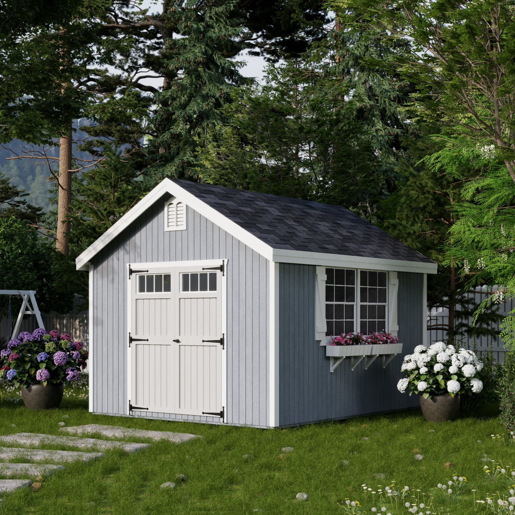 Colonial Williamsburg Shed