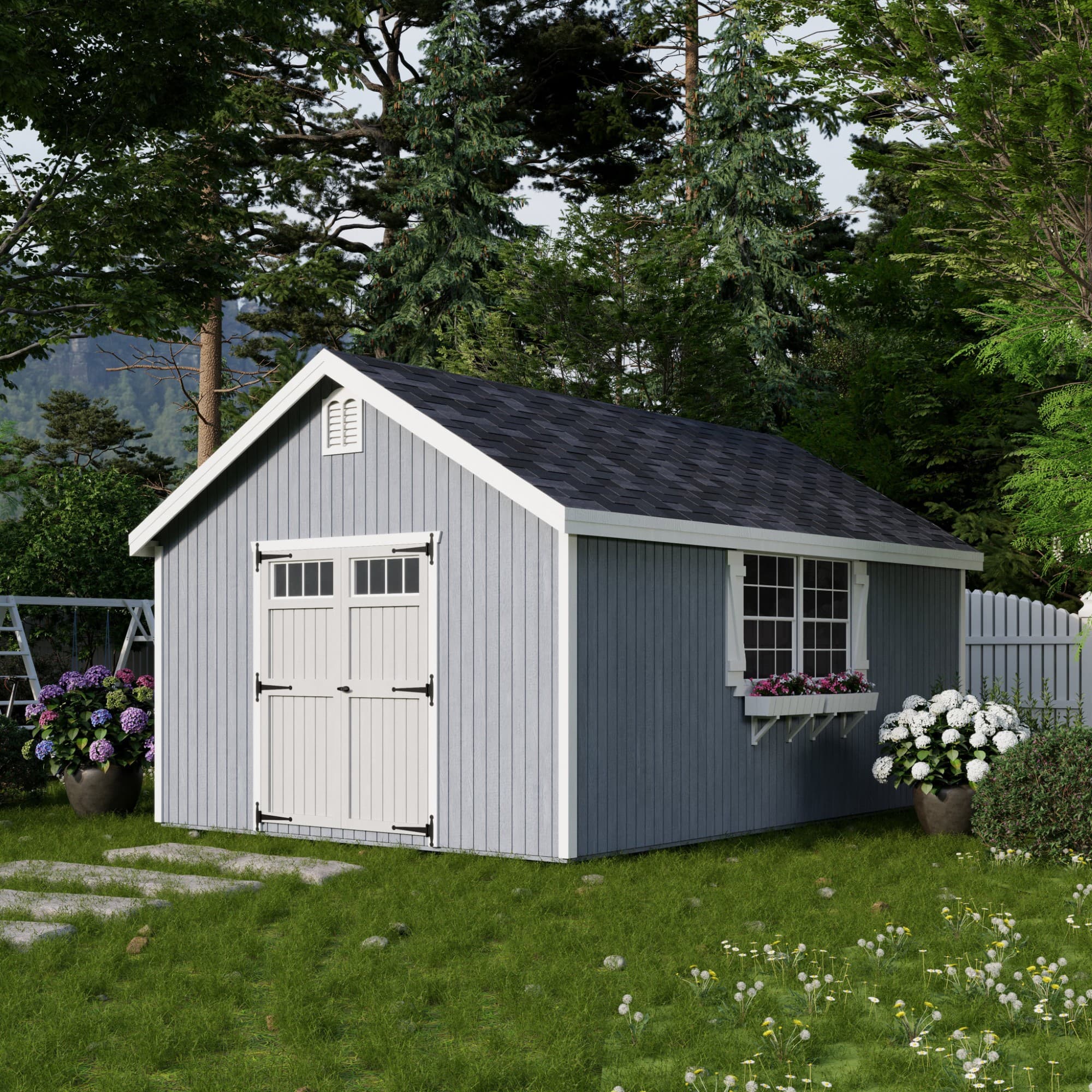Colonial Williamsburg Shed
