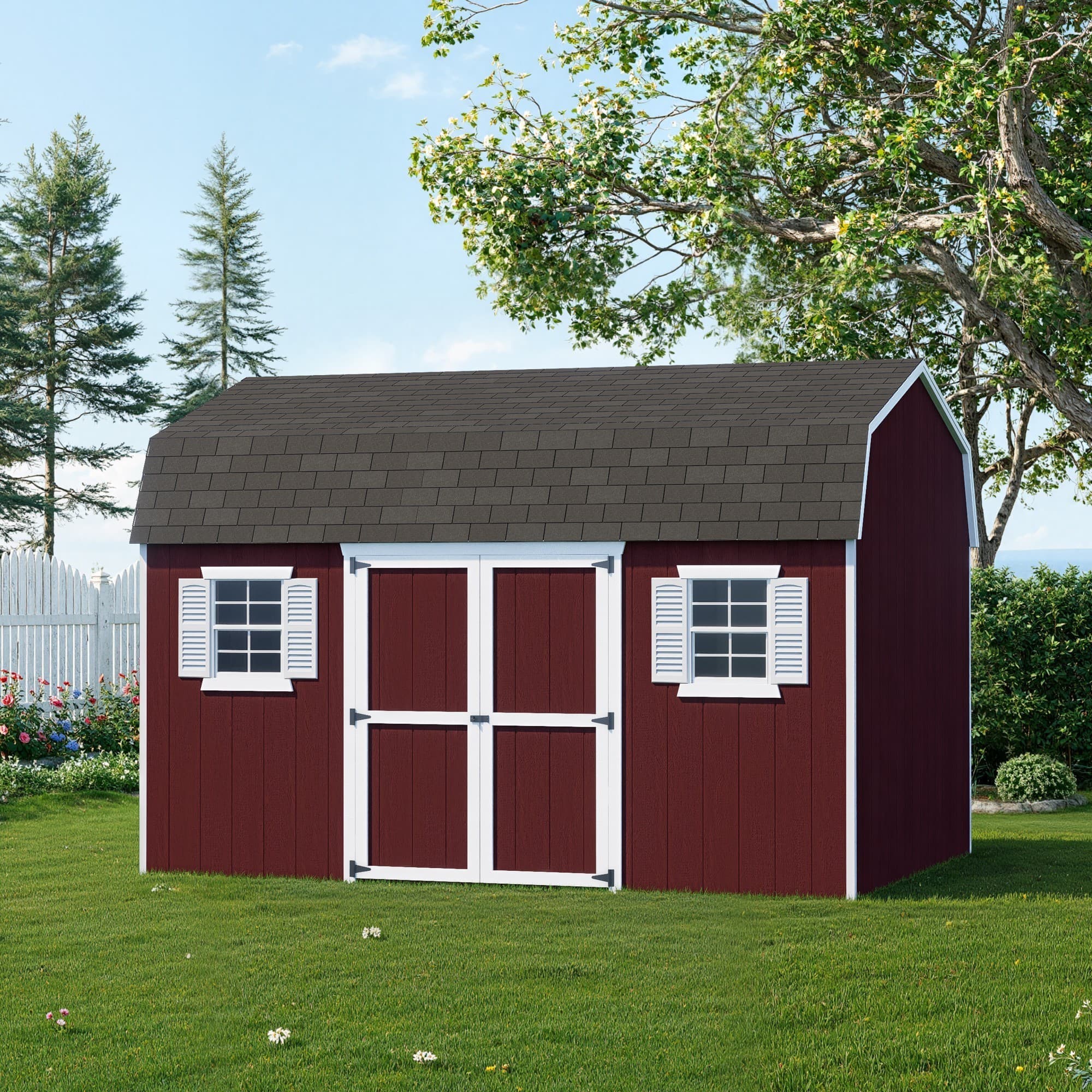 Value Gambrel Workshop Shed lifestyle