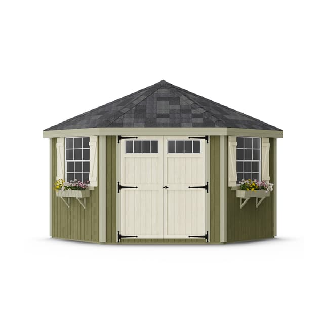 Collection view of Colonial Five Corner Shed