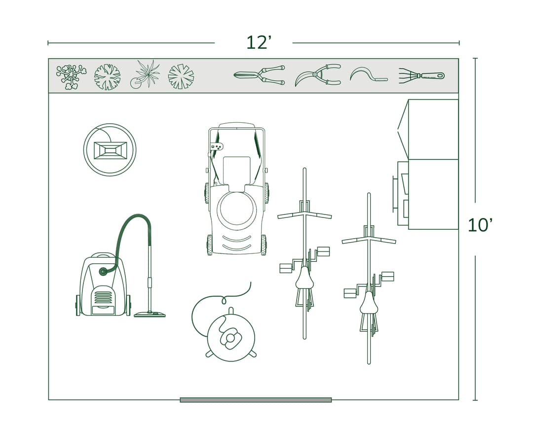 10x12 Storage Shed Size Guide