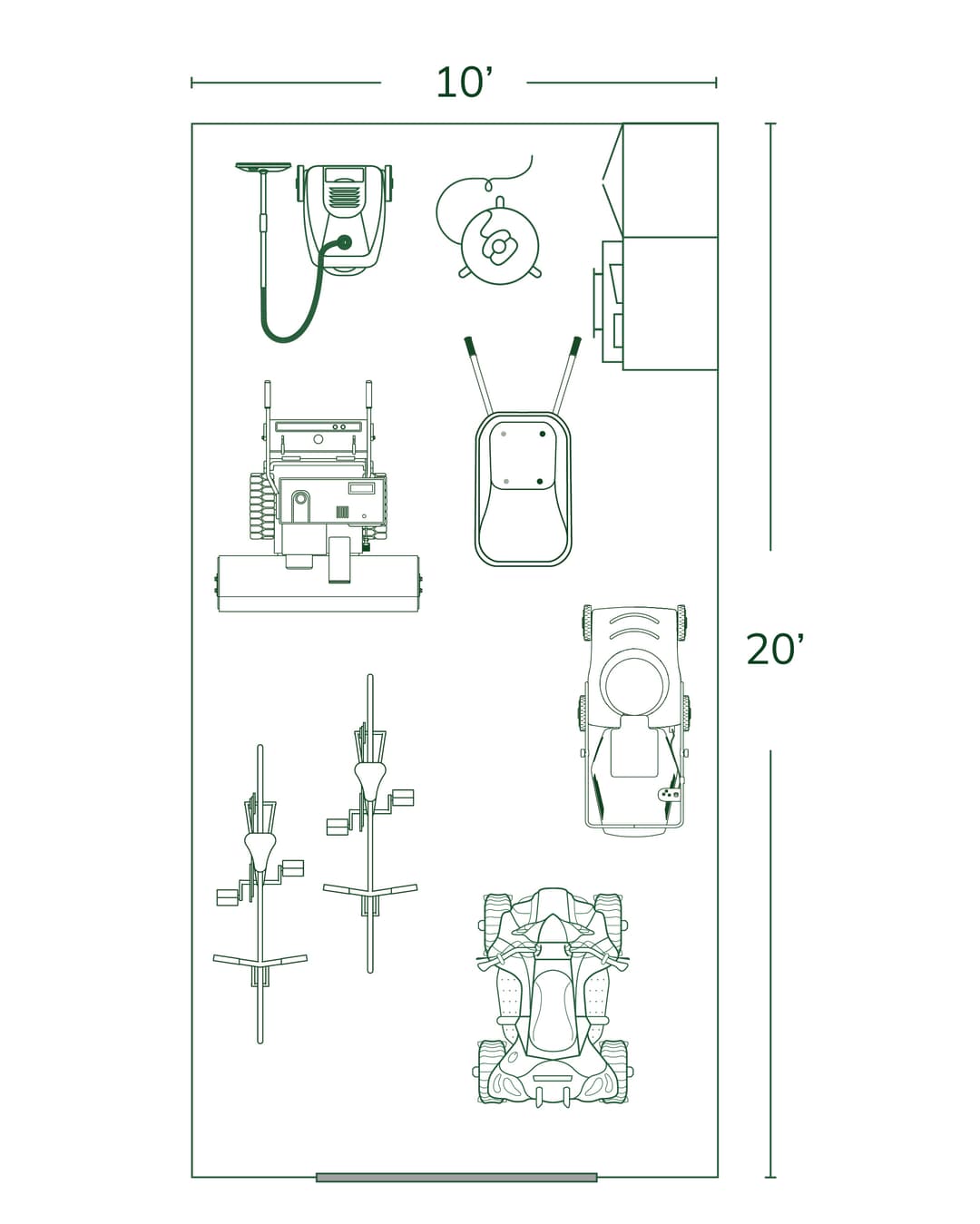 10x20 Storage Shed Size Guide