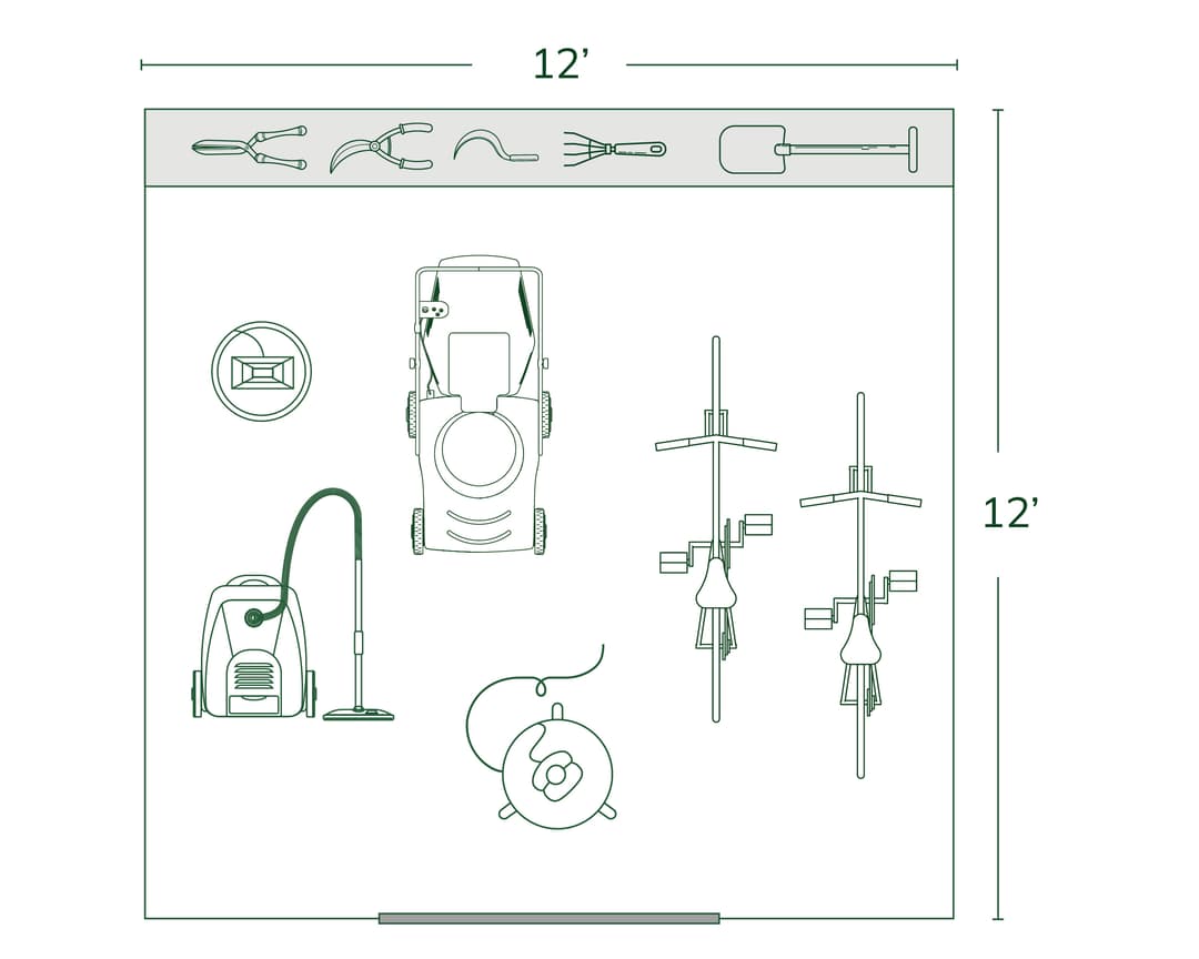 12x12 Storage Shed Size Guide