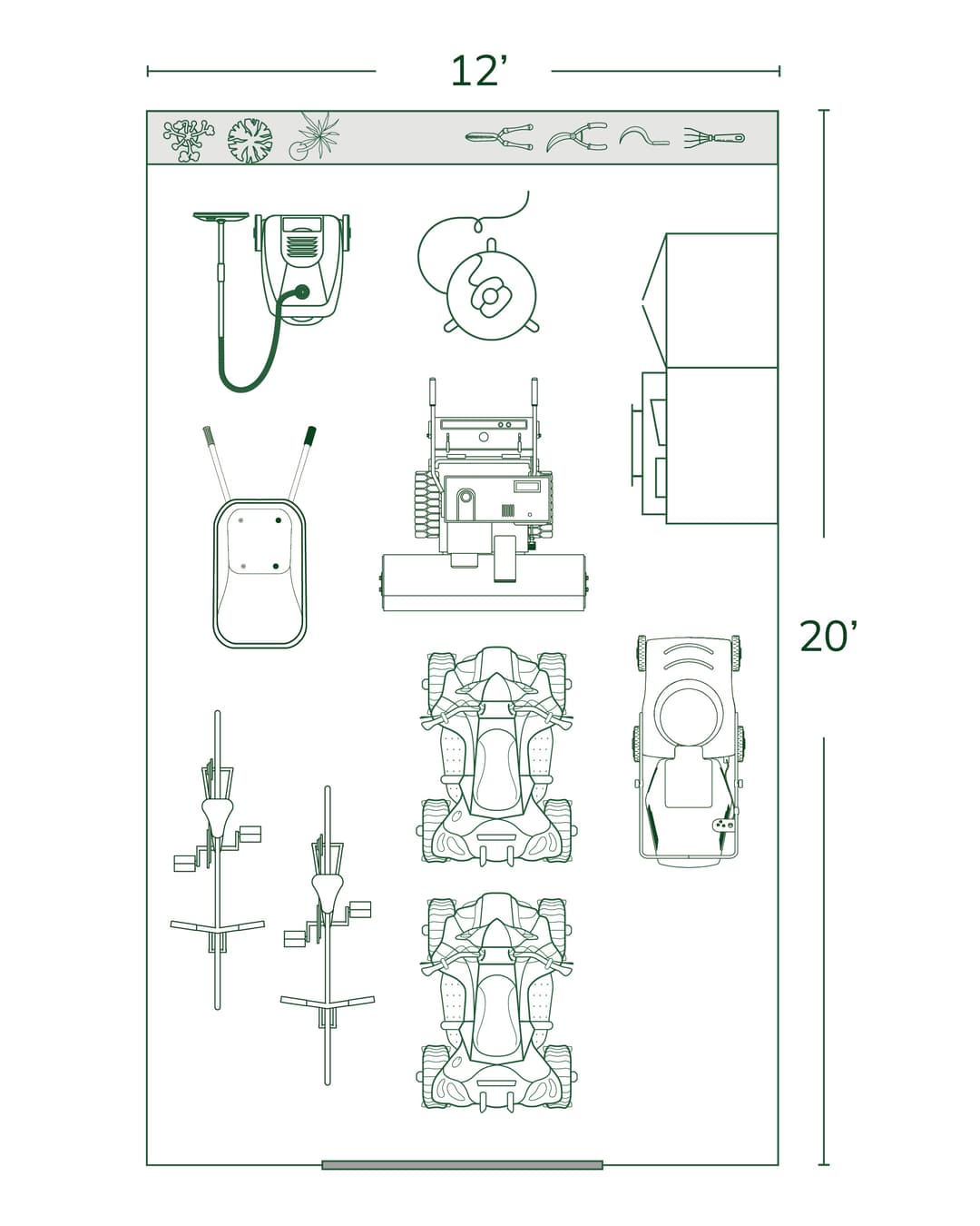 12x20 Storage Shed Size Guide